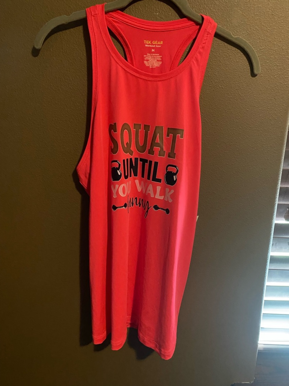 Hand crafted Workout Tank